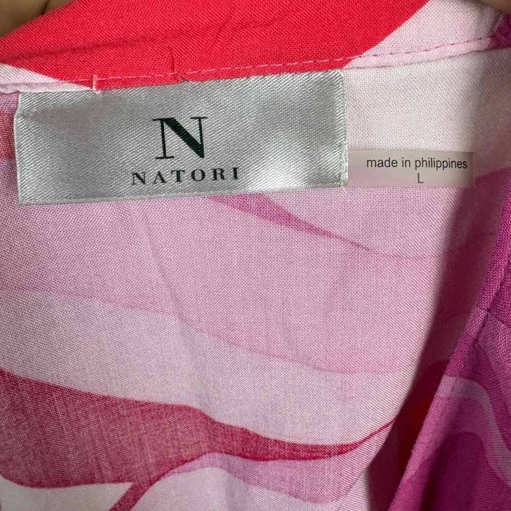 Natori Murano challis sleepshirt size Large - Picture 7 of 7